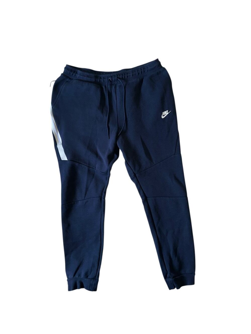 Nike Tech Navy Fleece Joggers Size XXL